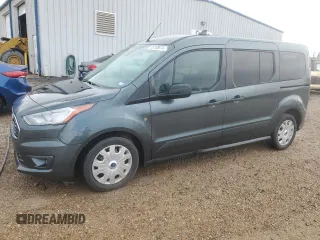 2019 Ford Transit Connect XLT with VIN NM0GS9F23K1391094, listed as a Copart auction lot 83108074 with 43,970 mi miles and Clean title. Bid and sale history available at DreamBid. Image 1.