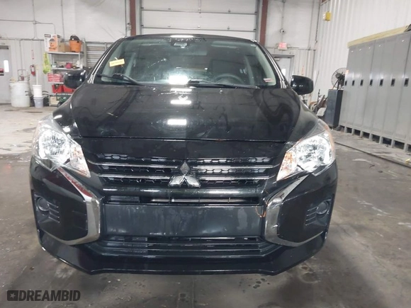 2022 Mitsubishi Mirage G4 ES with VIN ML32FUFJ8NHF01909, listed as a IAAI auction lot 41052679 with 35,154 mi miles. Bid and sale history available at carsss.com. Image 6.