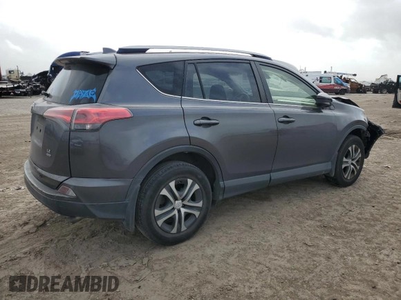 2017 Toyota RAV4 LE with VIN JTMBFREV8HJ706171, listed as a Copart auction lot 51704125 with 116,726 mi miles and Salvage Title. Bid and sale history available at carsss.com. Image 3.