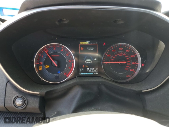 2018 Subaru Impreza Special Sports z VIN 4S3GTAM68J3737148, wystawiony jako Copart lot #52533935 z przebiegiem 124 499 mil mil oraz Szkoda całkowita • Salvage title. Historia ofert i sprzedaży dostępna na DreamBid. Obrazek 9.