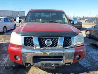 2005 Nissan Titan LE with VIN 1N6AA07B55N503619, listed as a IAAI auction lot 41411281 with 177,538 mi miles. Bid and sale history available at carsss.com. Image 6.