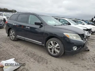 2013 Nissan Pathfinder SL with VIN 5N1AR2MM9DC638749, listed as a Copart auction lot 80803724 with 172,675 mi miles and Salvage Title. Bid and sale history available at carsss.com. Image 4.