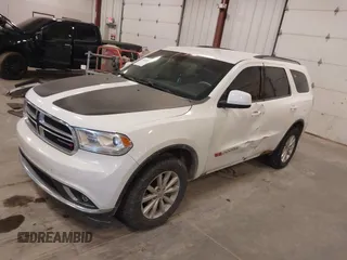 2014 Dodge Durango SXT z VIN 1C4RDJAG5EC476294, wystawiony jako IAAI lot #41901092 z przebiegiem 195 293 mil mil oraz . Historia ofert i sprzedaży dostępna na DreamBid. Obrazek 2.