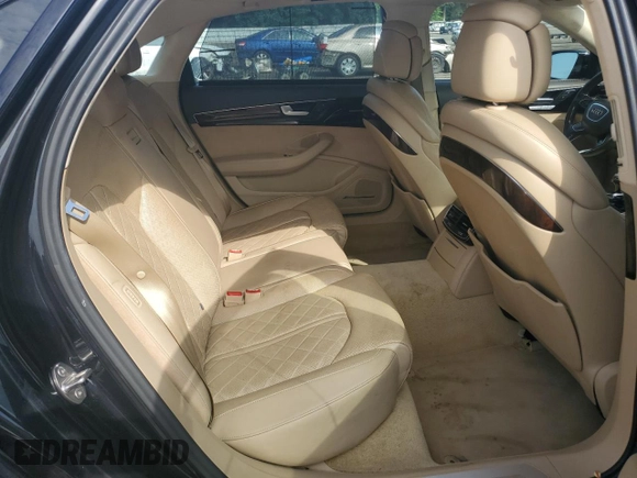 2015 Audi A8 3.0T z VIN WAU3GAFD6FN036423, wystawiony jako Copart lot #60436925 z przebiegiem 161 677 mil mil oraz Szkoda całkowita • Salvage title. Historia ofert i sprzedaży dostępna na DreamBid. Obrazek 10.