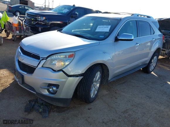 2010 Chevrolet Equinox LTZ with VIN 2CNFLFEY1A6350485, listed as a IAAI auction lot 41312046 with 168,267 mi miles. Bid and sale history available at carsss.com. Image 18.