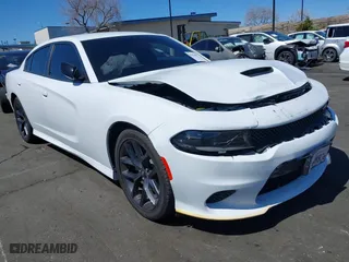 2023 Dodge Charger GT with VIN 2C3CDXHG6PH655706, listed as a IAAI auction lot 41814073 with 5,352 mi miles. Bid and sale history available at carsss.com. Image 1.
