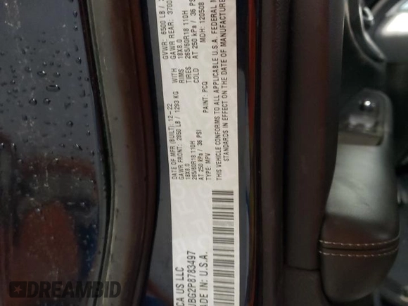 2023 Jeep Grand Cherokee Limited with VIN 1C4RJJBG2P8783497, listed as a Copart auction lot 55063975 with 67,150 mi miles and Salvage title. Bid and sale history available at DreamBid. Image 14.