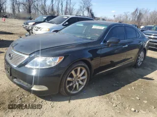 2008 Lexus LS 460 with VIN JTHBL46F585054930, listed as a Copart auction lot 47011615 with Not Provided miles and Clean Title. Bid and sale history available at DreamBid. Image 1.