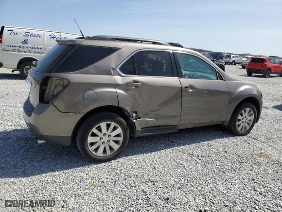 2011 Chevrolet Equinox LT w/2LT with VIN 2CNFLPE51B6450101, listed as a Copart auction lot 47741765 with 56,147 mi miles and Salvage Title. Bid and sale history available at carsss.com. Image 3.