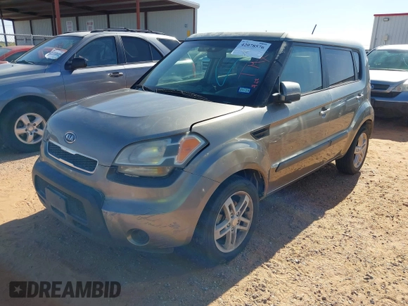 2011 Kia Soul + with VIN KNDJT2A29B7343407, listed as a IAAI auction lot 42078576 with 126,378 mi miles and . Bid and sale history available at DreamBid. Image 2.