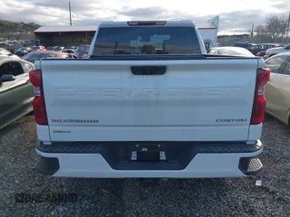 2022 Chevrolet Silverado 1500 Custom with VIN 1GCPDBEKXNZ599159, listed as a IAAI auction lot 41136493 with 23,412 mi miles. Bid and sale history available at carsss.com. Image 16.
