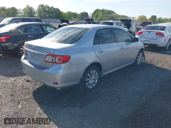 2013 Toyota Corolla L with VIN 5YFBU4EE7DP166021, listed as a IAAI auction lot 42027062 with 179,107 mi miles and . Bid and sale history available at DreamBid. Image 4.