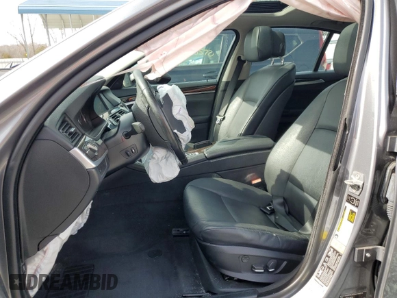 2013 BMW 5 Series 535i xDrive with VIN WBAFU7C55DDU73225, listed as a Copart auction lot 45547325 with 127,797 mi miles and Salvage title. Bid and sale history available at DreamBid. Image 7.