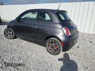 2014 FIAT 500 Sport with VIN 3C3CFFBR4ET291806, listed as a Copart auction lot 78082804 with 99,389 mi miles and Salvage Title. Bid and sale history available at carsss.com. Image 2.
