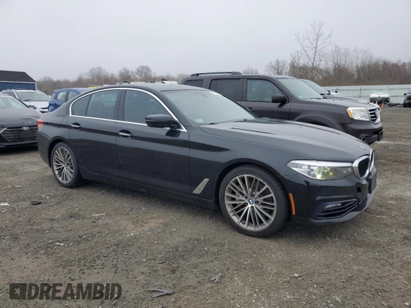 2017 BMW 5 Series 530i xDrive with VIN WBAJA7C31HG903726, listed as a Copart auction lot 51348285 with 180,415 mi miles and Clean Title. Bid and sale history available at carsss.com. Image 4.
