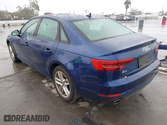 2017 Audi A4 Premium with VIN WAUGNAF45HN021809, listed as a IAAI auction lot 41798921 with 93,260 mi miles. Bid and sale history available at carsss.com. Image 3.