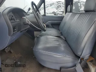 1992 Ford F-150 with VIN 2FTDF15Y5NCA31541, listed as a Copart auction lot 85058754 with 138,467 mi miles and Salvage Title. Bid and sale history available at carsss.com. Image 7.