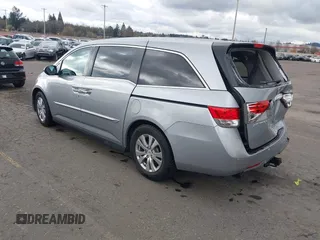 2016 Honda Odyssey EX-L with VIN 5FNRL5H64GB048004, listed as a IAAI auction lot 41676712 with 129,343 mi miles. Bid and sale history available at carsss.com. Image 3.