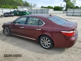 2008 Lexus LS 460 with VIN JTHBL46F285079509, listed as a Copart auction lot 52600035 with 208,811 mi miles and Clean Title. Bid and sale history available at carsss.com. Image 2.
