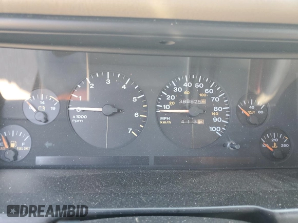 1995 Jeep Grand Cherokee Laredo with VIN 1J4GZ58S9SC706256, listed as a Copart auction lot 46635685 with 388,975 mi miles and Salvage Title. Bid and sale history available at carsss.com. Image 9.