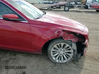 2017 Cadillac CTS Sedan Luxury RWD with VIN 1G6AR5SX6H0213003, listed as a Copart auction lot 46981695 with 45,607 mi miles and Salvage Title. Bid and sale history available at carsss.com. Image 10.