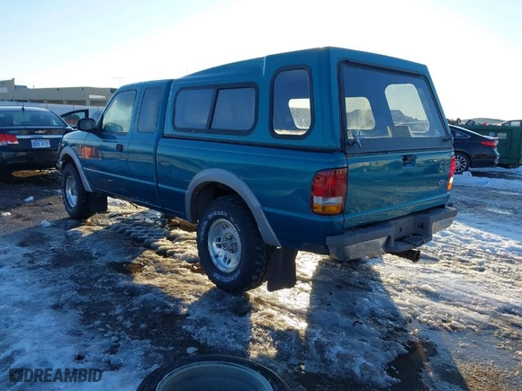 1994 Ford Ranger Splash with VIN 1FTCR15XXRPA13387, listed as a IAAI auction lot 41265922 with 1 mi miles. Bid and sale history available at carsss.com. Image 3.