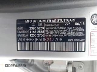 2016 Mercedes-Benz E 350 Luxury z VIN WDDHF8JB5GB217208, wystawiony jako IAAI lot #42200673 z przebiegiem 132 802 mil mil oraz . Historia ofert i sprzedaży dostępna na DreamBid. Obrazek 9.