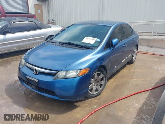 2008 Honda Civic LX z VIN 1HGFA16508L087622, wystawiony jako IAAI lot #41675090 z przebiegiem 123 656 mil mil oraz . Historia ofert i sprzedaży dostępna na DreamBid. Obrazek 2.