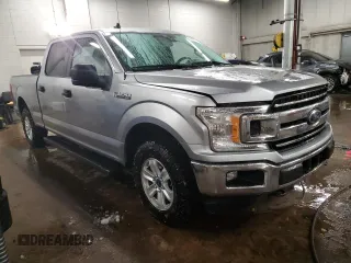 2020 Ford F-150 XL with VIN 1FTFW1E57LFB55505, listed as a Copart auction lot 89257425 with 185,774 mi miles and Salvage Title. Bid and sale history available at carsss.com. Image 4.
