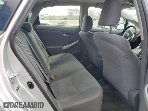 2011 Toyota Prius I with VIN JTDKN3DU3B0319923, listed as a Copart auction lot 51109065 with 195,668 mi miles and Clean Title. Bid and sale history available at carsss.com. Image 10.