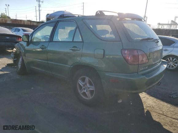 1999 Lexus RX 300 Luxury SUV with VIN JT6HF10U7X0084314, listed as a Copart auction lot 77635654 with 145,078 mi miles and Salvage Title. Bid and sale history available at carsss.com. Image 2.