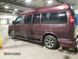 2005 Chevrolet Express Cargo Van YF7 Upfitter with VIN 1GBFG15T951117693, listed as a Copart auction lot 41397705 with 175,869 mi miles and Salvage Title. Bid and sale history available at carsss.com. Image 2.