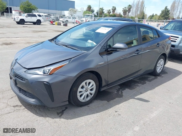 2020 Toyota Prius L Eco with VIN JTDKARFU5L3126040, listed as a IAAI auction lot 42025675 with 18,115 mi miles. Bid and sale history available at carsss.com. Image 17.