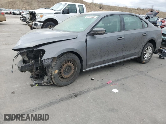 2014 Volkswagen Passat S с VIN 1VWAP7A31EC017152, выставлен на аукционе Copart как лот 51634025 с пробегом Не указан миль и Списание • Salvage title. История ставок и продаж доступна на DreamBid. Изображение 1.