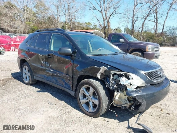 2007 Lexus RX 350 with VIN 2T2GK31U77C018499, listed as a IAAI auction lot 41669635 with 265,064 mi miles. Bid and sale history available at carsss.com. Image 6.