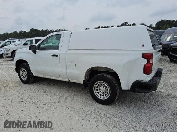 2023 Chevrolet Silverado 1500 Work Truck with VIN 3GCNAAEK9PG337789, listed as a Copart auction lot 52516045 with 103,553 mi miles and Clean Title. Bid and sale history available at carsss.com. Image 2.