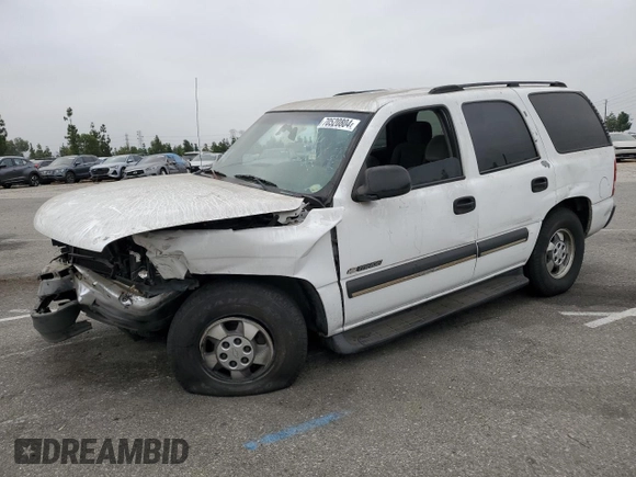 2003 Chevrolet Tahoe LS with VIN 1GNEC13V43R227614, listed as a Copart auction lot 70520804 with 175,694 mi miles and Salvage Title. Bid and sale history available at carsss.com. Image 1.