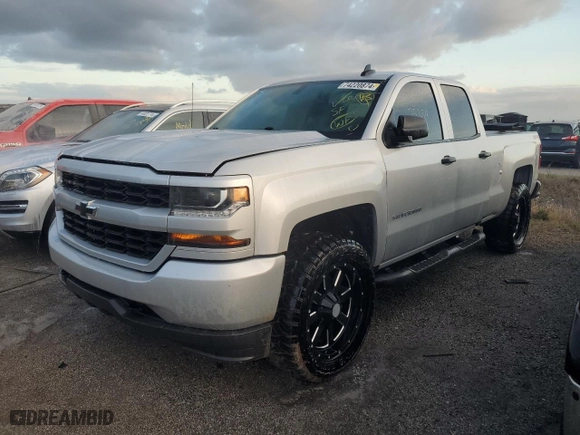 2019 Chevrolet Silverado 1500 LD Custom with VIN 2GCVKMEC5K1209896, listed as a Copart auction lot 74220874 with 75,634 mi miles and Non Repairable. Bid and sale history available at carsss.com. Image 1.