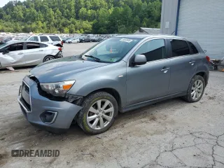 2014 Mitsubishi Outlander SE z VIN 4A4AR4AU2EE023060, wystawiony jako Copart lot #59660495 z przebiegiem 169 570 mil mil oraz Szkoda całkowita • Salvage title. Historia ofert i sprzedaży dostępna na DreamBid. Obrazek 1.