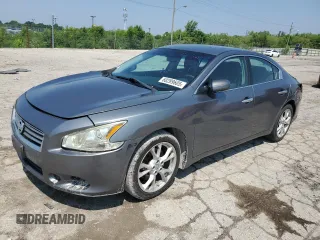 2014 Nissan Maxima S with VIN 1N4AA5AP8EC482691, listed as a Copart auction lot 60289605 with 179,383 mi miles and Salvage title. Bid and sale history available at DreamBid. Image 1.