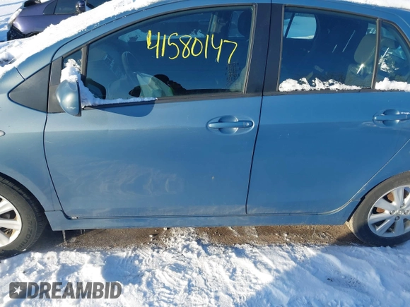 2009 Toyota Yaris with VIN JTDKT903995249623, listed as a IAAI auction lot 41580147 with 177,618 mi miles and . Bid and sale history available at DreamBid. Image 14.