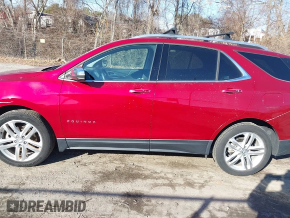 2019 Chevrolet Equinox Premier with VIN 3GNAXYEX0KS637042, listed as a IAAI auction lot 41160290 with 16,754 mi miles and . Bid and sale history available at DreamBid. Image 14.