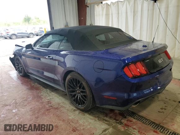 2016 Ford Mustang GT Premium with VIN 1FATP8FF2G5253939, listed as a Copart auction lot 56540785 with 41,262 mi miles and Salvage title. Bid and sale history available at DreamBid. Image 2.