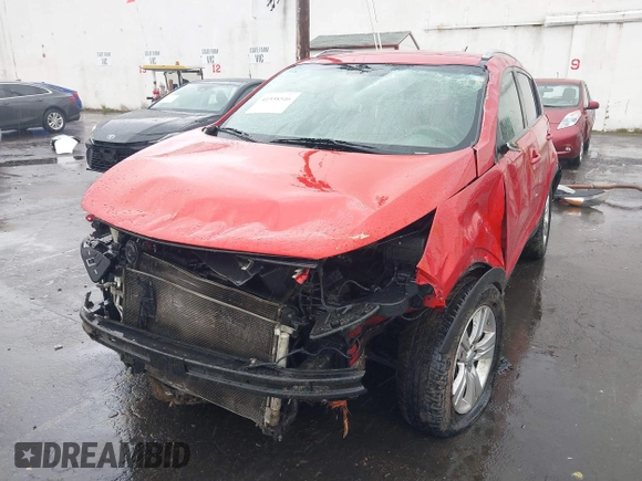 2012 Kia Sportage LX with VIN KNDPB3A26C7342252, listed as a IAAI auction lot 41558546 with 1 mi miles. Bid and sale history available at carsss.com. Image 6.