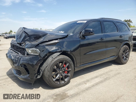 2024 Dodge Durango R/T Premium с VIN 1C4SDJCT7RC155245, выставлен на аукционе Copart как лот 52929095 с пробегом 3 150 миль миль и Списание • Salvage title. История ставок и продаж доступна на DreamBid. Изображение 1.