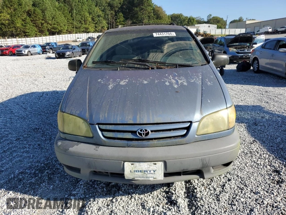 2003 Toyota Sienna CE with VIN 4T3ZF19C53U523992, listed as a Copart auction lot 74431704 with 315,661 mi miles and Clean Title. Bid and sale history available at carsss.com. Image 5.
