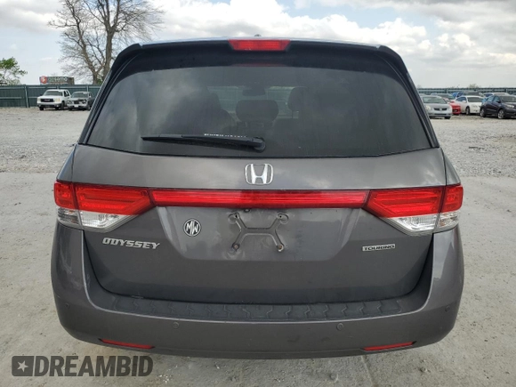 2016 Honda Odyssey Touring Elite с VIN 5FNRL5H99GB090100, выставлен на аукционе Copart как лот 52367795 с пробегом 60 615 миль миль и Списание • Salvage title. История ставок и продаж доступна на DreamBid. Изображение 6.