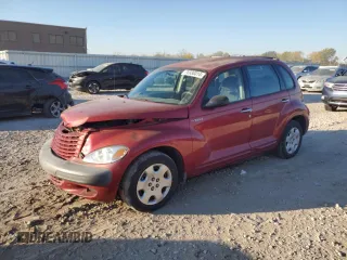 2003 Chrysler PT Cruiser with VIN 3C4FY48B13T582990, listed as a Copart auction lot 76930014 with 77,026 mi miles and Salvage Title. Bid and sale history available at carsss.com. Image 1.