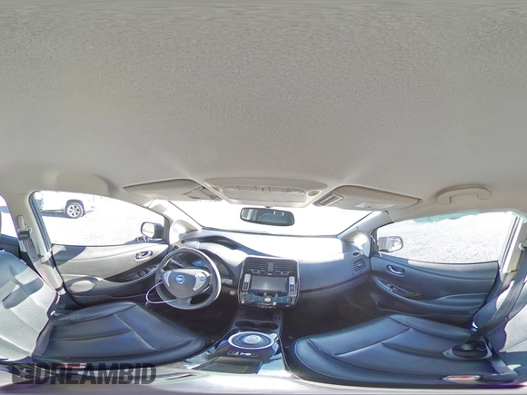 2015 Nissan LEAF SV with VIN 1N4AZ0CP5FC321046, listed as a Copart auction lot 72875012 with 56,265 mi miles. Bid and sale history available at carsss.com. Image 13.
