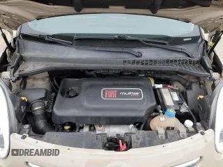 2014 FIAT 500L Lounge with VIN ZFBCFACH1EZ018158, listed as a Copart auction lot 44013195 with 113,260 mi miles and Clean Title. Bid and sale history available at DreamBid. Image 12.